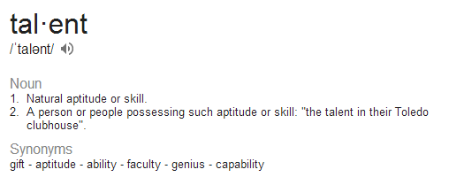 talent